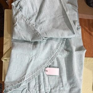 Light Seafoam Green Ruffled Skirt